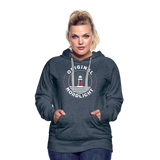 Nordlicht - Frauen Premium Hoodie - Jeansblau