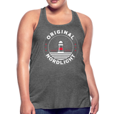 Nordlicht - Federleichtes Frauen Tank Top - Dunkelgrau meliert