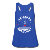 Nordlicht - Federleichtes Frauen Tank Top - Royalblau