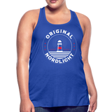 Nordlicht - Federleichtes Frauen Tank Top - Royalblau