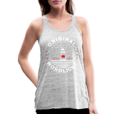 Nordlicht - Federleichtes Frauen Tank Top - Grau meliert