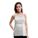 Nordlicht - Federleichtes Frauen Tank Top - Grau meliert