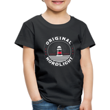 Nordlicht - Kinder Premium T-Shirt - Schwarz