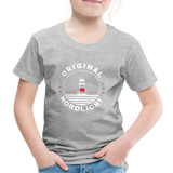 Nordlicht - Kinder Premium T-Shirt - Grau meliert