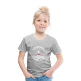 Nordlicht - Kinder Premium T-Shirt - Grau meliert