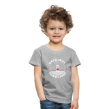 Nordlicht - Kinder Premium T-Shirt - Grau meliert