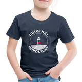 Nordlicht - Kinder Premium T-Shirt - Navy