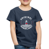 Nordlicht - Kinder Premium T-Shirt - Navy