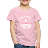 Nordlicht - Kinder Premium T-Shirt - Hellrosa