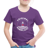 Nordlicht - Kinder Premium T-Shirt - Lila