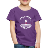 Nordlicht - Kinder Premium T-Shirt - Lila