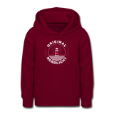 Nordlicht - Teenager Hoodie - Bordeaux