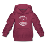 Nordlicht - Kinder Premium Hoodie - Bordeaux