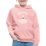 Nordlicht - Kinder Premium Hoodie - Kristallrosa