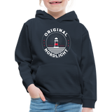 Nordlicht - Kinder Premium Hoodie - Navy