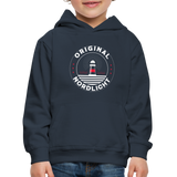 Nordlicht - Kinder Premium Hoodie - Navy