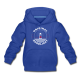 Nordlicht - Kinder Premium Hoodie - Royalblau