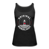 Nordlicht - Frauen Premium Tank Top - Schwarz