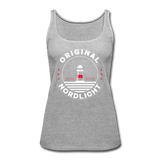 Nordlicht - Frauen Premium Tank Top - Grau meliert