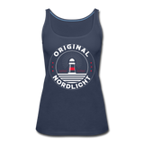 Nordlicht - Frauen Premium Tank Top - Navy