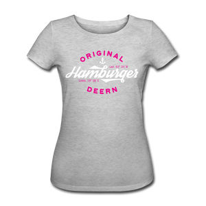 Hamburger Deern - Frauen Bio-T-Shirt von Stanley & Stella - Grau meliert