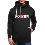 Moinsen - Männer Schalkragen Hoodie - Schwarz