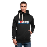 Moinsen - Männer Schalkragen Hoodie - Schwarz