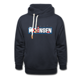 Moinsen - Männer Schalkragen Hoodie - Navy