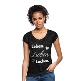 3L - Frauen Vintage T-Shirt - Anthrazit