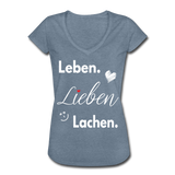 3L - Frauen Vintage T-Shirt - Vintage Denim