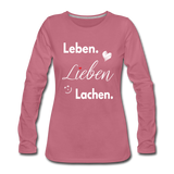 3L - Frauen Premium Langarmshirt - Malve