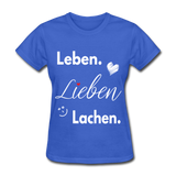 3L - Frauen Gildan Heavy T-Shirt - Königsblau