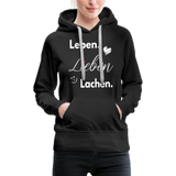 3L - Frauen Premium Hoodie - Schwarz