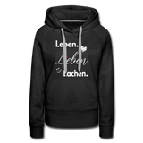 3L - Frauen Premium Hoodie - Schwarz