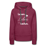 3L - Frauen Premium Hoodie - Bordeaux