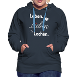 3L - Frauen Premium Hoodie - Navy