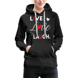 3L - Frauen Premium Hoodie - Schwarz