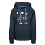 3L - Frauen Premium Hoodie - Navy