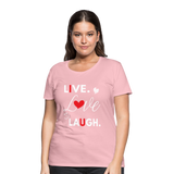 3L - Frauen Premium T-Shirt - Hellrosa