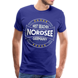 Nordsee Beaches - Männer Premium T-Shirt - Königsblau