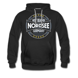 Nordsee Beaches - Men’s Premium Hoodie - Schwarz