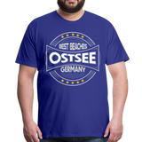 Ostsee Beaches - Männer Premium T-Shirt - Königsblau