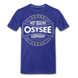 Ostsee Beaches - Männer Premium T-Shirt - Königsblau