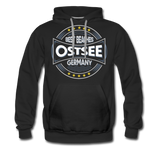 Ostsee Beaches - Men’s Premium Hoodie - Schwarz