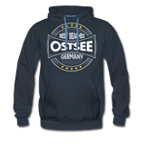 Ostsee Beaches - Men’s Premium Hoodie - Navy