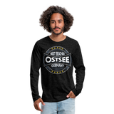 Ostsee Beaches - Männer Premium Langarmshirt - Anthrazit