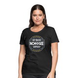 Nordsee Beaches - Frauen Premium T-Shirt - Schwarz