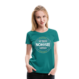 Nordsee Beaches - Frauen Premium T-Shirt - Divablau