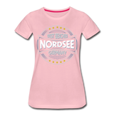 Nordsee Beaches - Frauen Premium T-Shirt - Hellrosa