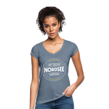 Nordsee Beaches - Frauen Vintage T-Shirt - Vintage Denim